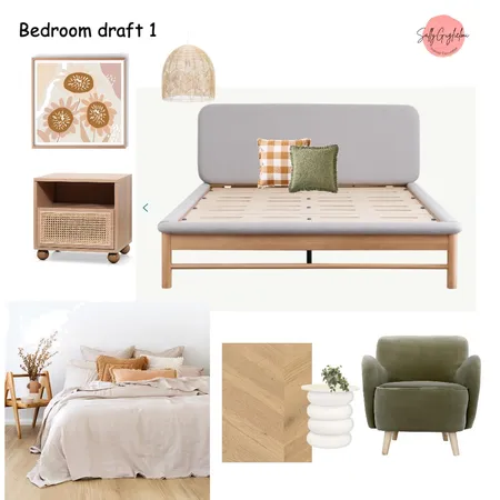 draft bedroom2 Interior Design Mood Board by sally guglielmi on Style Sourcebook