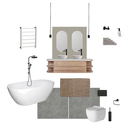 Bathroom Interior Design Mood Board by Dotflow on Style Sourcebook