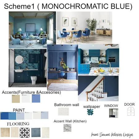 MONOCHROOM Interior Design Mood Board by Iman Sawan on Style Sourcebook