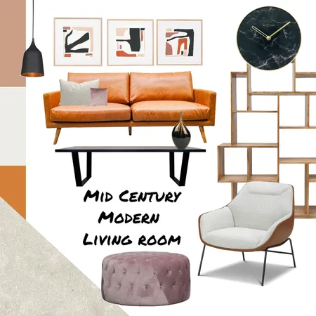 MID CENTURY MODRN Interior Design Mood Board by megs.wiebe on Style Sourcebook