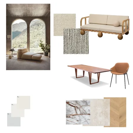 Japanese Living Room Interior Design Mood Board by Tham Penhafiel on Style Sourcebook