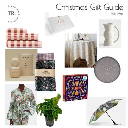 Christmas Gift Guide for Her Interior Design Mood Board by Tivoli Road Interiors on Style Sourcebook