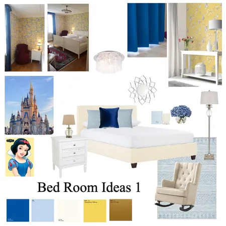 BED ROOM IDEA1 Interior Design Mood Board by Sammy Funayama on Style Sourcebook