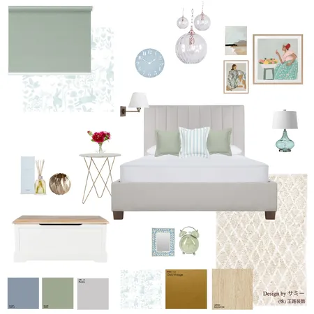 BED ROOM - STAGING Interior Design Mood Board by Sammy Funayama on Style Sourcebook