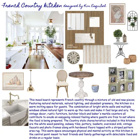 French Country kitch final Interior Design Mood Board by design-it on Style Sourcebook