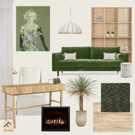 Home Office Interior Design Mood Board by Five Files Design Studio on Style Sourcebook