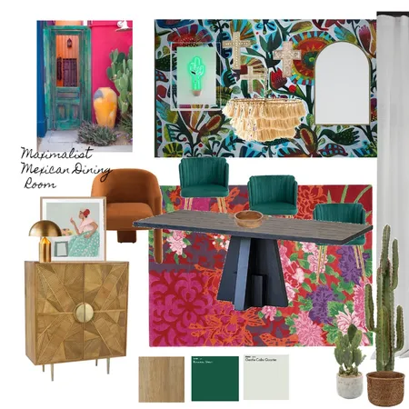 Mexican Dining Interior Design Mood Board by tesskuhni on Style Sourcebook