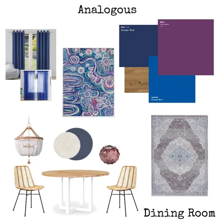 Analogous Interior Design Mood Board by Ernylund on Style Sourcebook