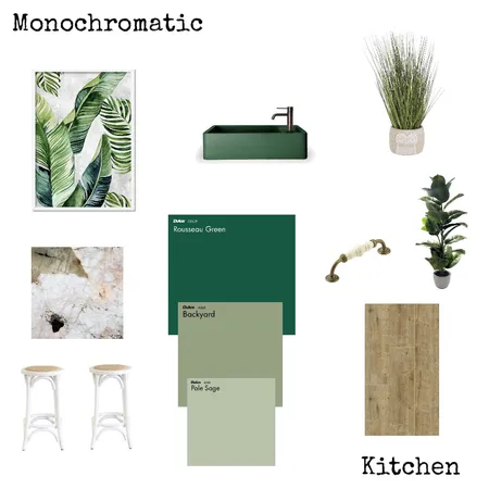 Monochromatic Interior Design Mood Board by Ernylund on Style Sourcebook