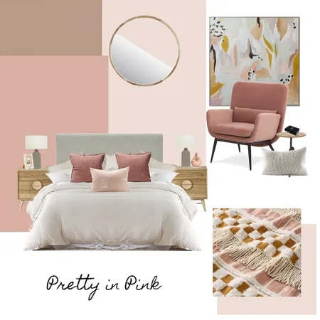 Kev and Cindy Option 2 Pretty in Pink Interior Design Mood Board by C Inside Interior Design on Style Sourcebook