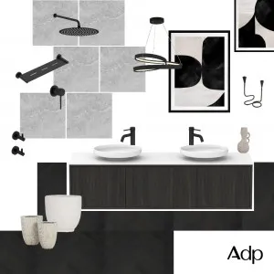 Moody Bottega | Clifton Vanity & Soul Groove Tapware Interior Design Mood Board by ADP on Style Sourcebook