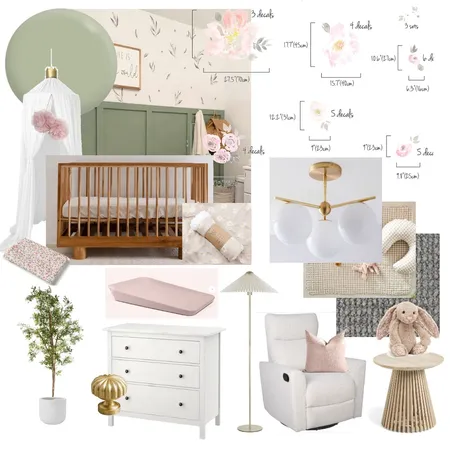 Nursery Interior Design Mood Board by grace.bos on Style Sourcebook