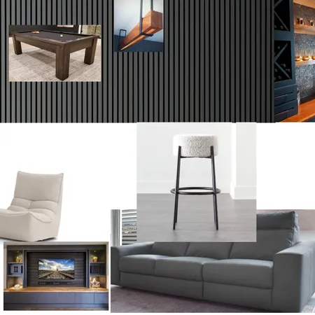Rec Room - Furniture Interior Design Mood Board by LynneB on Style Sourcebook