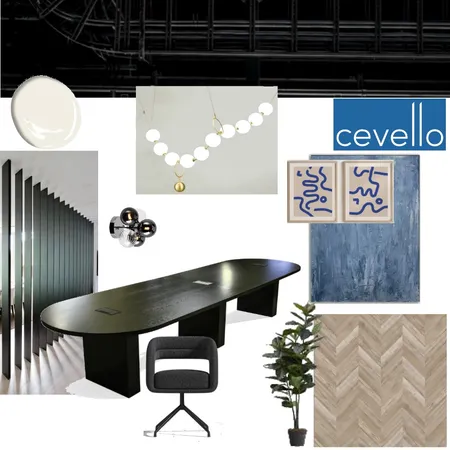 Industrial Office Interior Design Mood Board by Style Fixation Interiors on Style Sourcebook