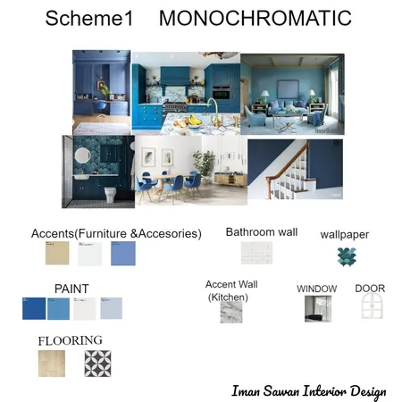 MONOCHROOM Interior Design Mood Board by Iman Sawan on Style Sourcebook