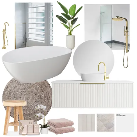 Bathroom Design Interior Design Mood Board by House of Hali Designs on Style Sourcebook