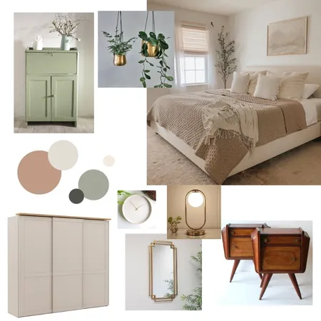 Bedroom earth tones Interior Design Mood Board by SigridvdWal on Style Sourcebook