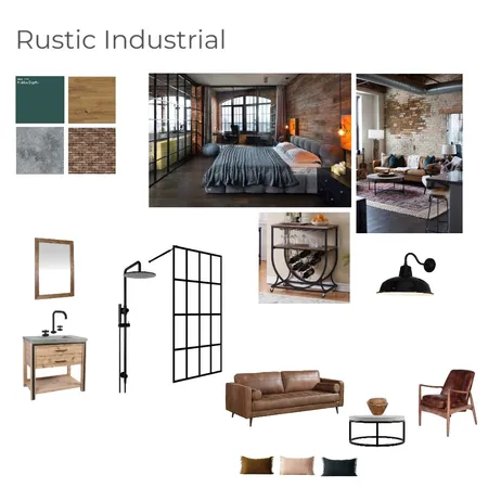Rustic Industrial_New Interior Design Mood Board by anita.garciazamb on Style Sourcebook