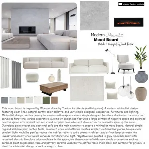 Modern Minimalist Mood Board Interior Design Mood Board by Jennet on Style Sourcebook