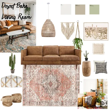 Desert Boho 5 Interior Design Mood Board by TranquilHome on Style Sourcebook
