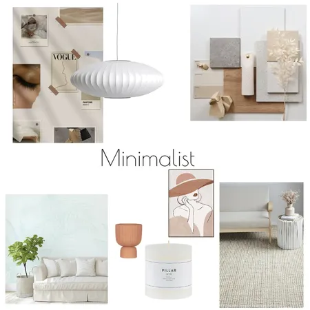 Minimalist Interior Design Mood Board by Emily Galante on Style Sourcebook