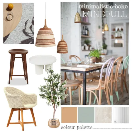 Cafe- minimal-boho Interior Design Mood Board by parvathi.padma on Style Sourcebook