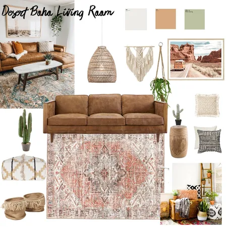 Desert Boho 6 Interior Design Mood Board by TranquilHome on Style Sourcebook