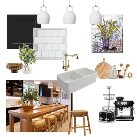 Inspired by the Block - Kitchen Interior Design Mood Board by KMR on Style Sourcebook