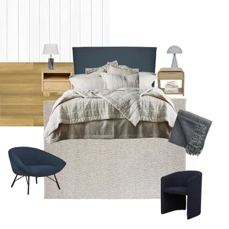 BENNETT - Main Bed DRAFT 2 Interior Design Mood Board by Kahli Jayne Designs on Style Sourcebook