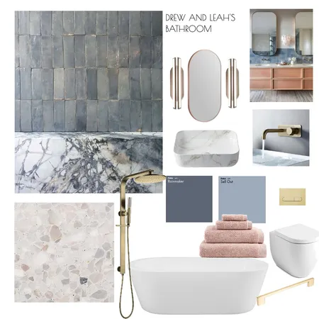 Bathroom Drew and Leah 2 Interior Design Mood Board by CAPPORT on Style Sourcebook