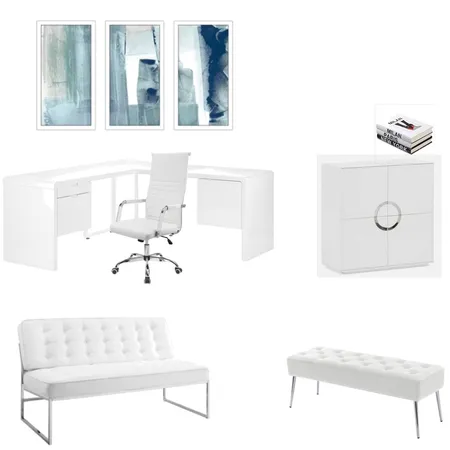 Anastasia Office MYO Interior Design Mood Board by ZoZoRoseDesign on Style Sourcebook