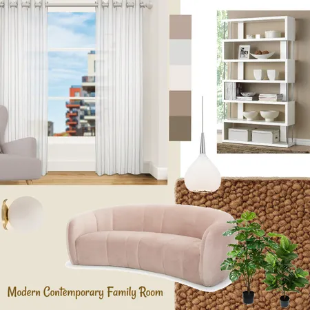 Home Staging - Family Room Interior Design Mood Board by Naomi on Style Sourcebook