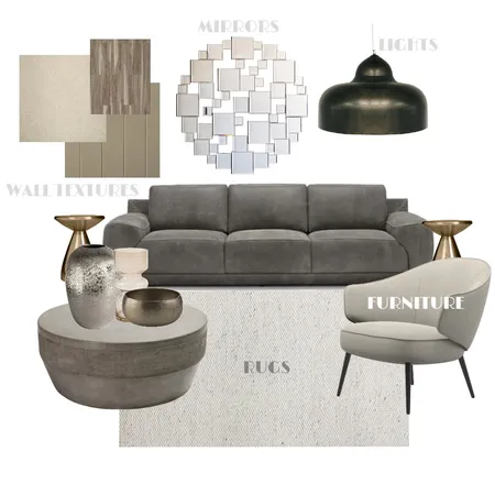 MODERN LIVING ROOM2 Interior Design Mood Board by LAYAL on Style Sourcebook
