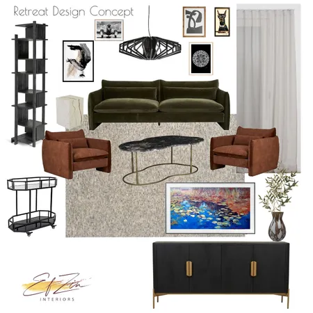 14 Milner St- Retreat Interior Design Mood Board by EF ZIN Interiors on Style Sourcebook