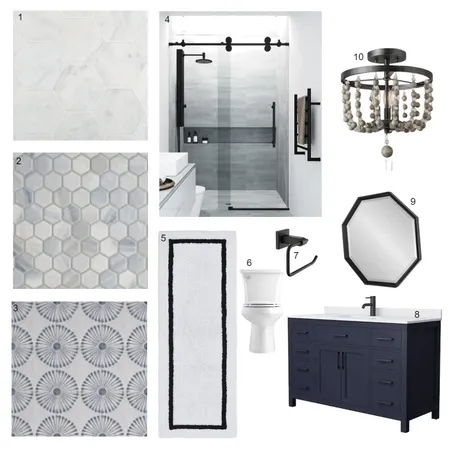 Bathroom Sample Board 2 Interior Design Mood Board by KristinH on Style Sourcebook