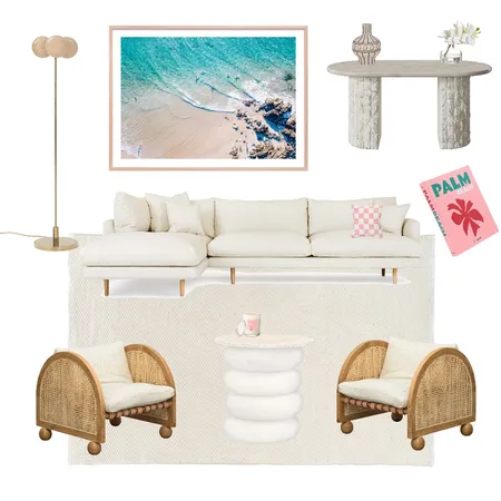 Coastal Mediterranean Living Room 2 Interior Design Mood Board by biancaburge on Style Sourcebook