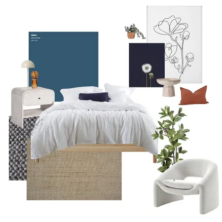 Module 9 Bedroom Interior Design Mood Board by nicoleruxton on Style Sourcebook