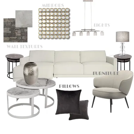 LIVING ROOM Interior Design Mood Board by LAYAL on Style Sourcebook