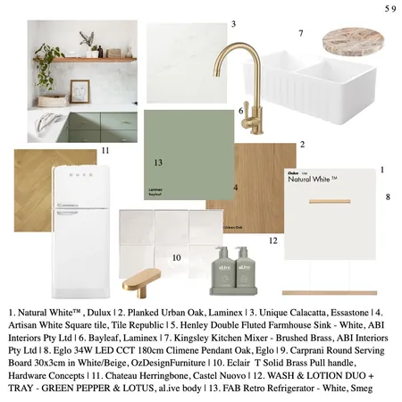 The Smiths Kitchen Interior Design Mood Board by AlexandraT15 on Style Sourcebook
