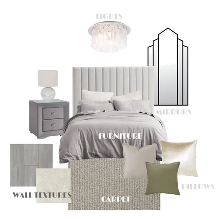 BEDROOM Interior Design Mood Board by LAYAL on Style Sourcebook