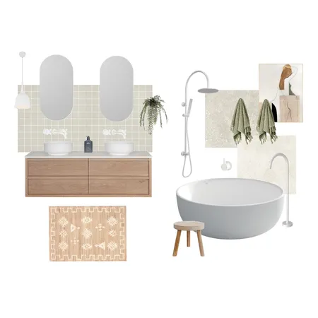 Green Bathroom Interior Design Mood Board by Eastside Studios on Style Sourcebook