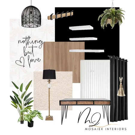 New Home Office Interior Design Mood Board by Mosaiek Interiors on Style Sourcebook