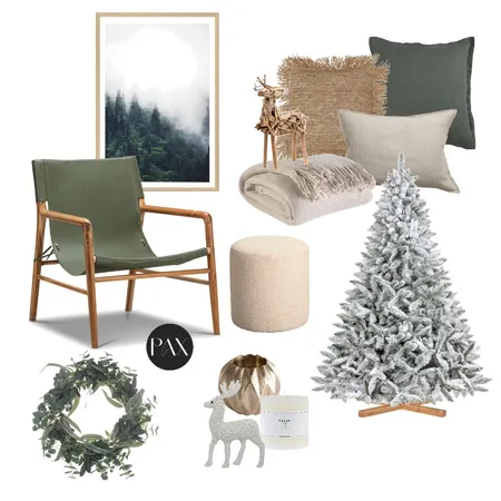 Christmas Living Interior Design Mood Board by PAX Interior Design on Style Sourcebook