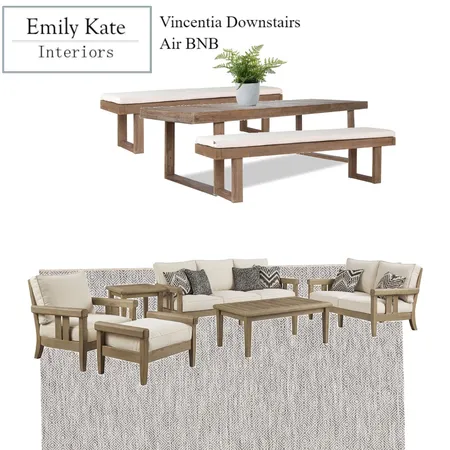 Jo Vincentia Downstairs Outside Interior Design Mood Board by EmilyKateInteriors on Style Sourcebook