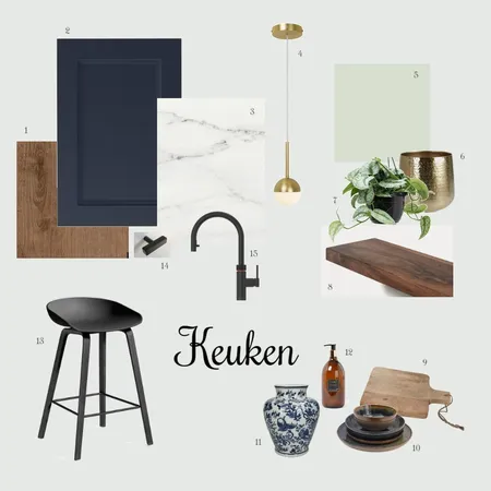 Sample board keuken Interior Design Mood Board by JudithBovens on Style Sourcebook
