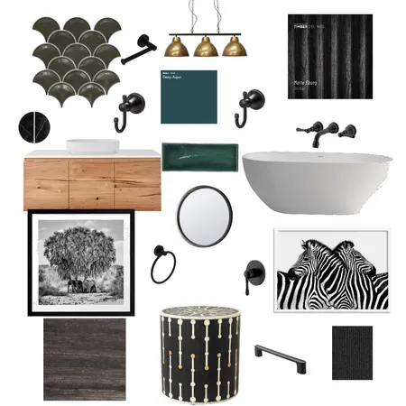 Ванная комната Interior Design Mood Board by yandrew on Style Sourcebook