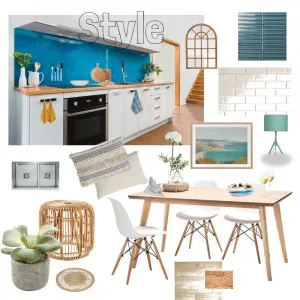 Коллаж кухни-столовой 1 Interior Design Mood Board by Alla on Style Sourcebook