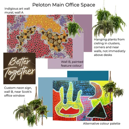 Peloton main office space Interior Design Mood Board by Susan Conterno on Style Sourcebook