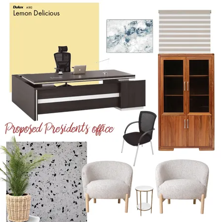 Presidents Office Interior Design Mood Board by Brenda Maps on Style Sourcebook