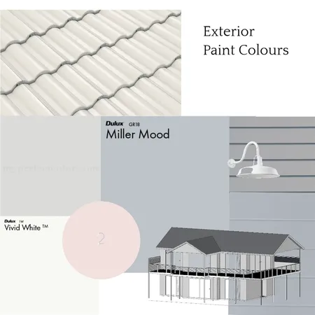 Exterior Paint Colours Interior Design Mood Board by MrsLofty on Style Sourcebook